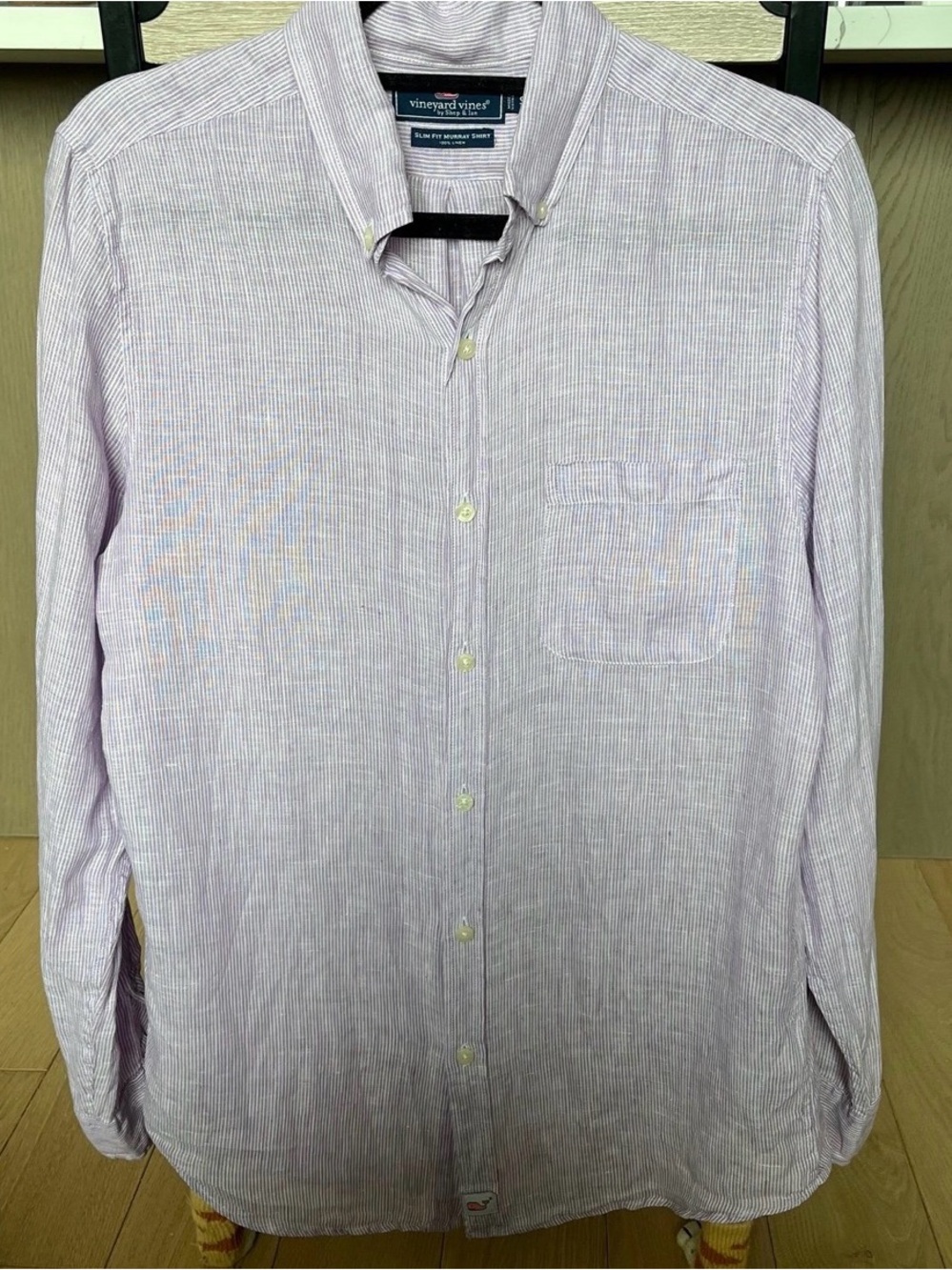 Vineyard Vines Murray Linen Button Down - Small